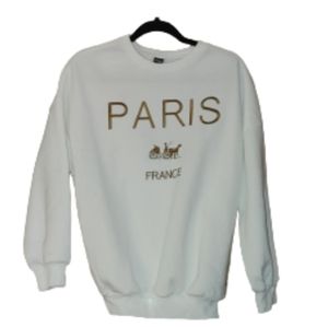 NWOT Shein Paris Sweatshirt